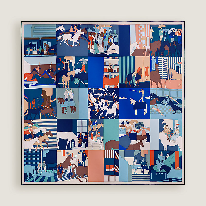 カレ 90 《馬と私》 | Hermès - エルメス-公式サイト